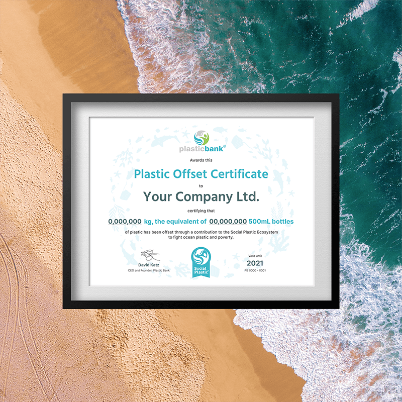 Offset certificate